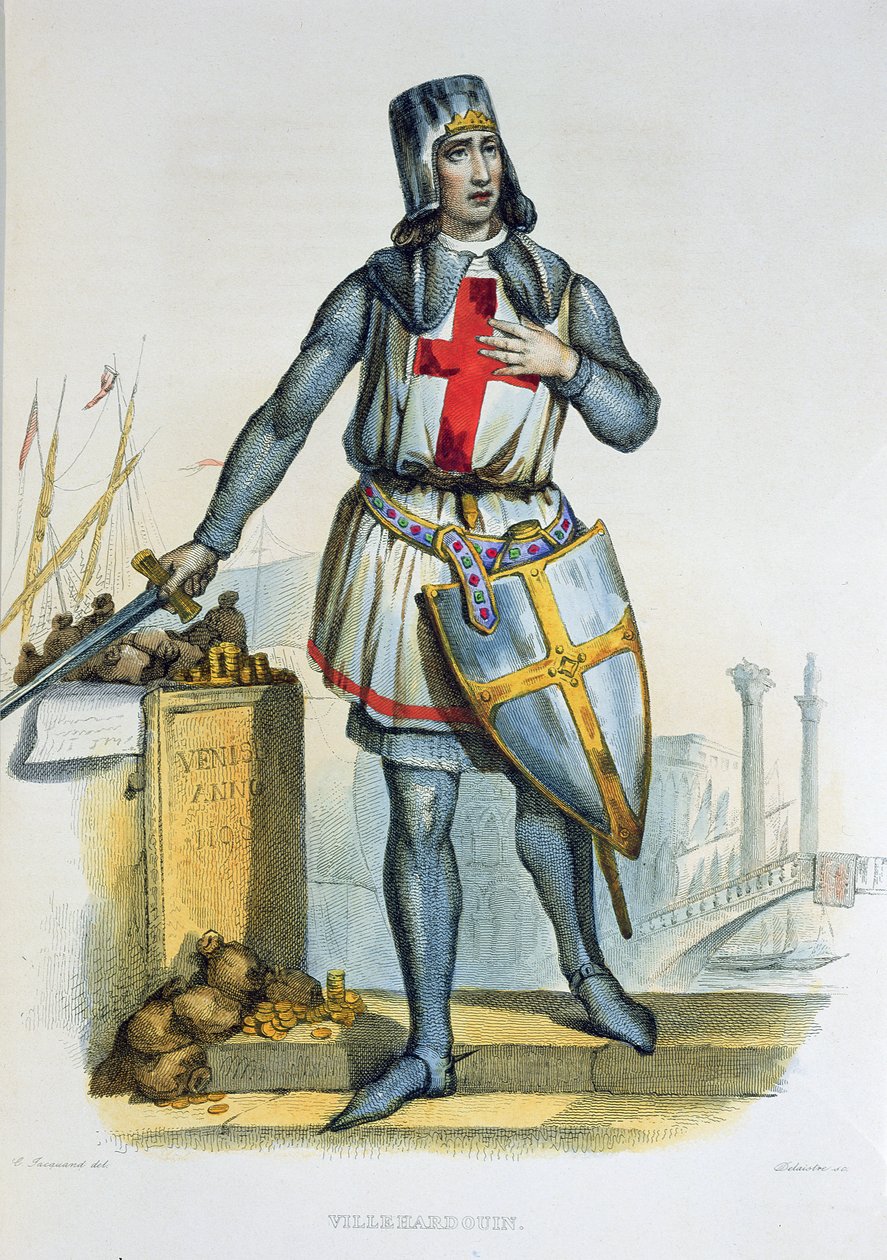 Geoffroi de Villehardouin, illustration de 