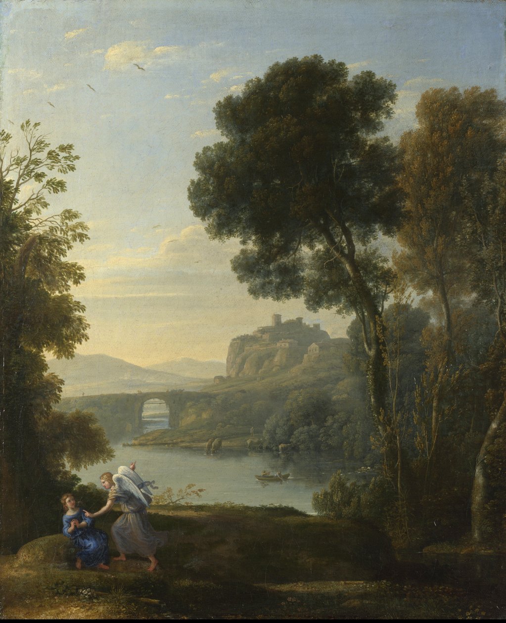Paysage avec Agar et l