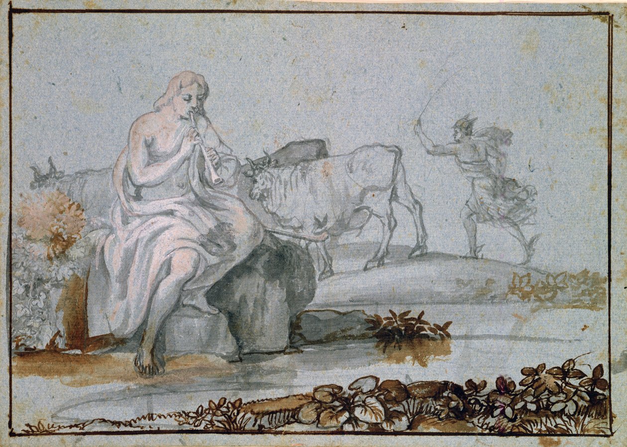 Apollon et Mercure - Claude Lorrain