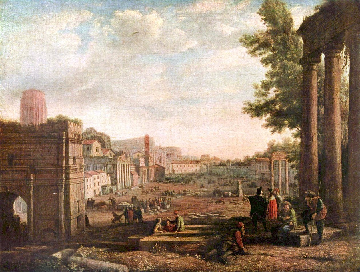 Campo Vaccino - Claude Lorrain