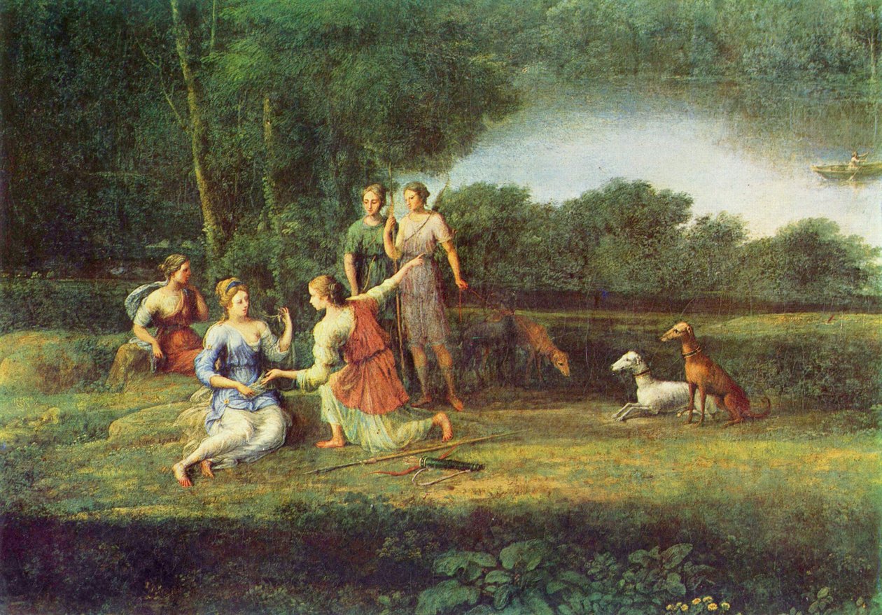 Égerie pleurant Numa - Claude Lorrain