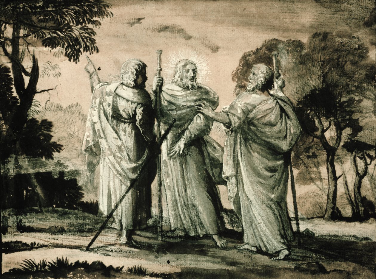 Voyage à Emmaüs - Claude Lorrain