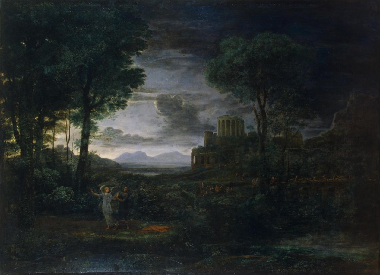 Paysage avec Jacob luttant avec l