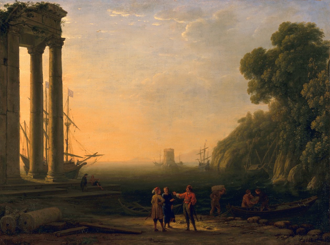 Vue du Port, 1633-34 - Claude Lorrain