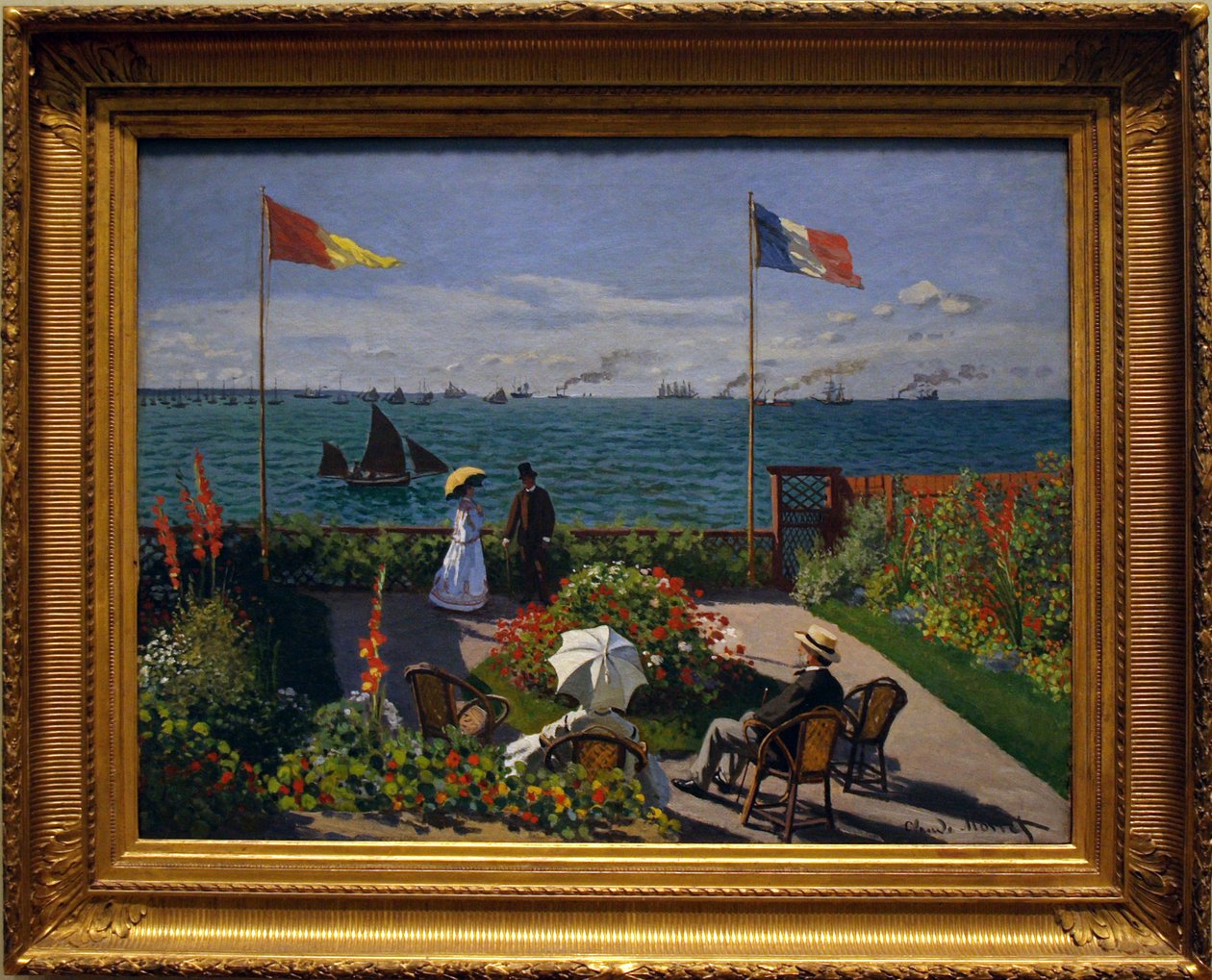 Jardin à Sainte-Adresse - Claude Monet