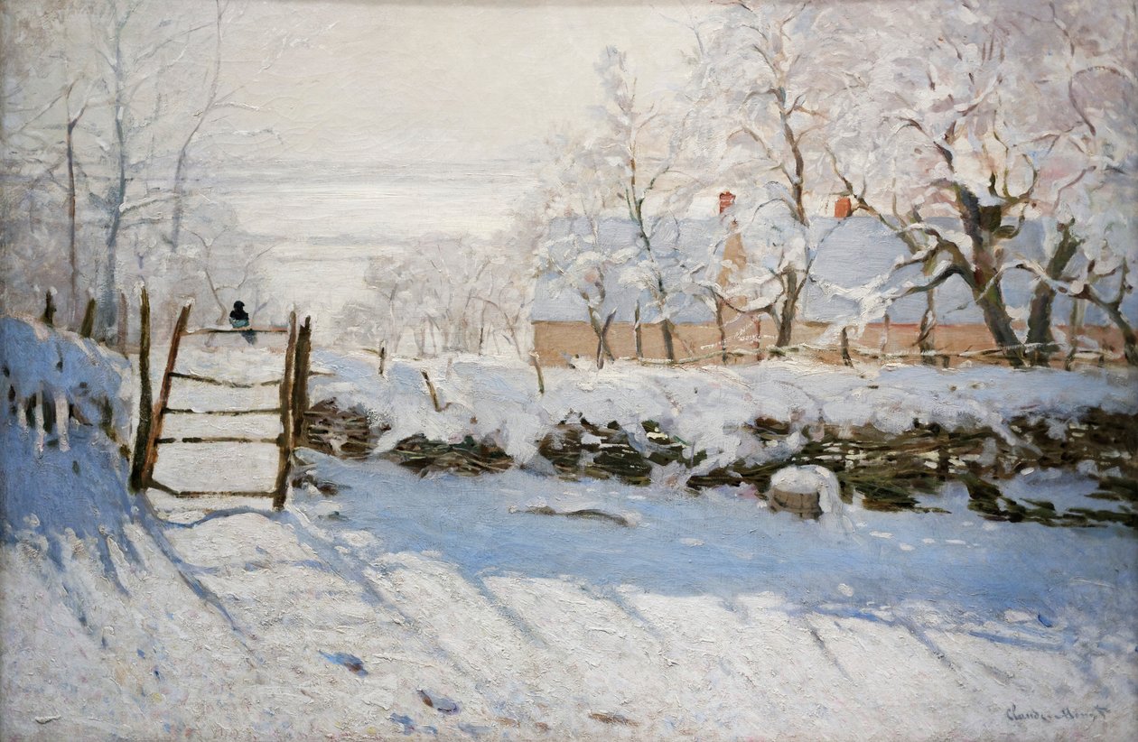 La Pie - Claude Monet