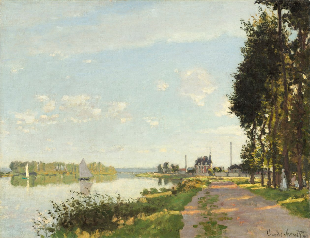 Argenteuil, vers 1872 - Claude Monet