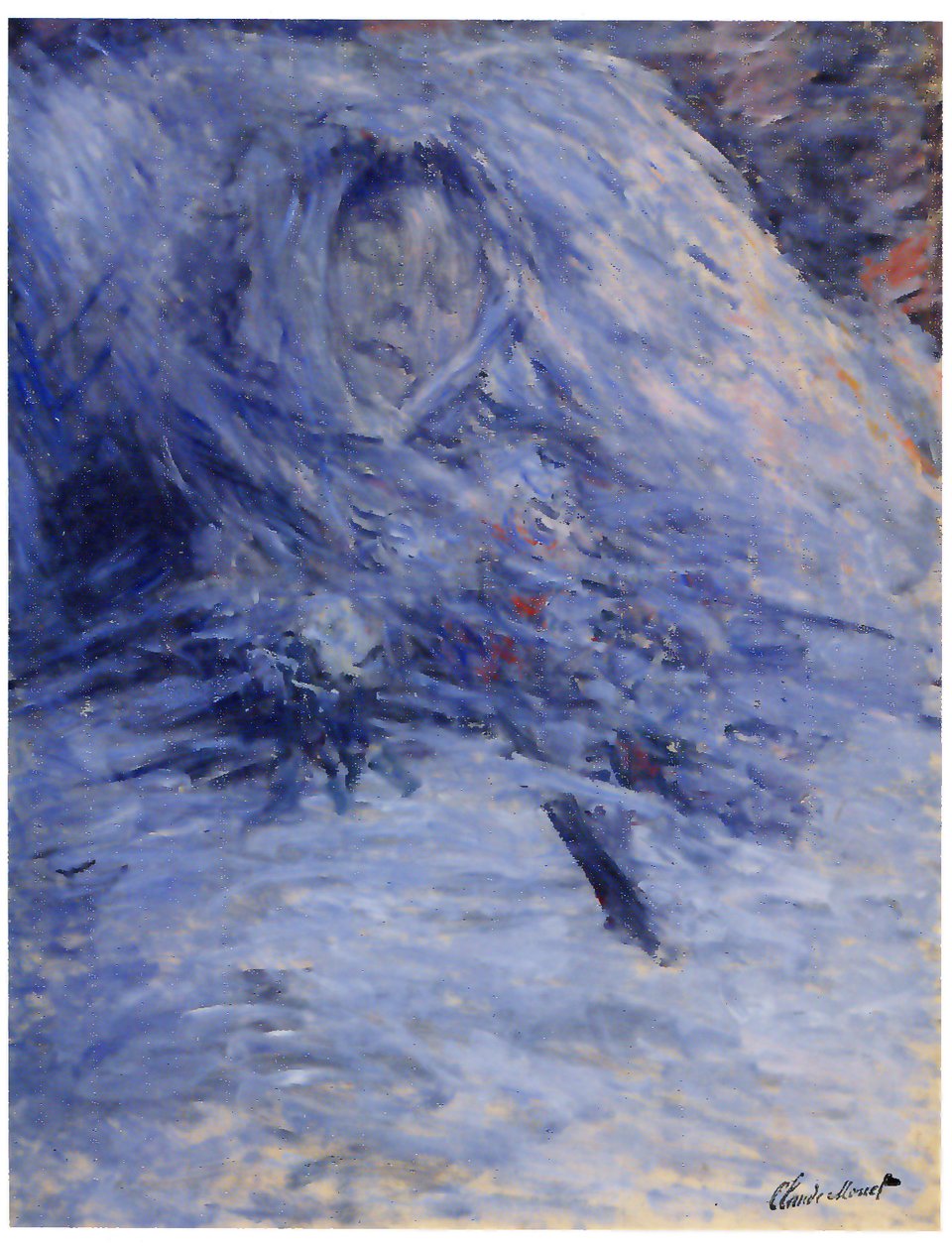 Camille Monet sur son lit de mort - Claude Monet