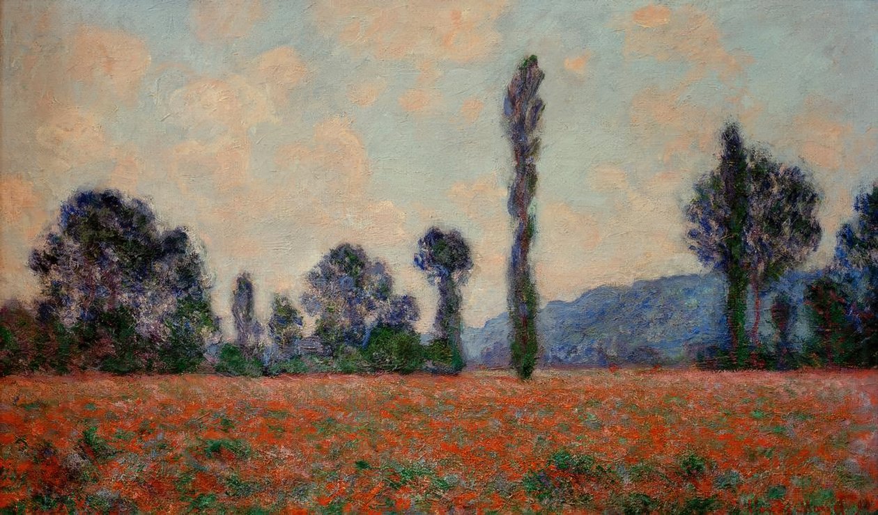 Champ de coquelicots - Claude Monet