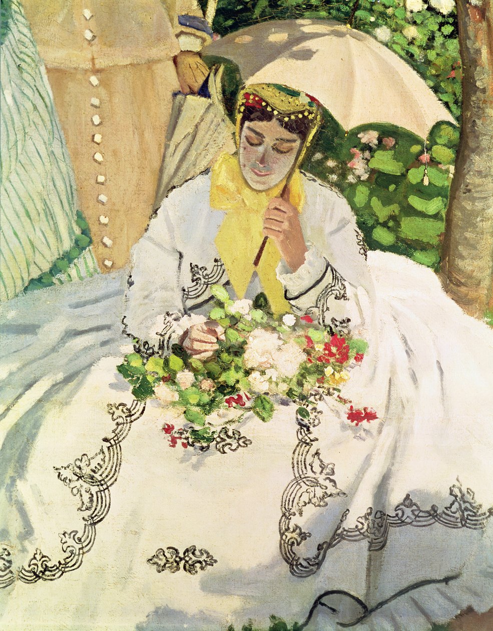 Femmes au jardin (détail) - Claude Monet