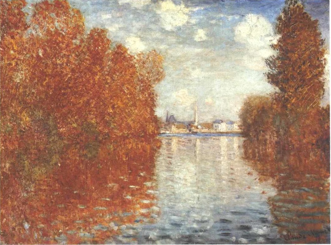 Automne à Argenteuil - Claude Monet