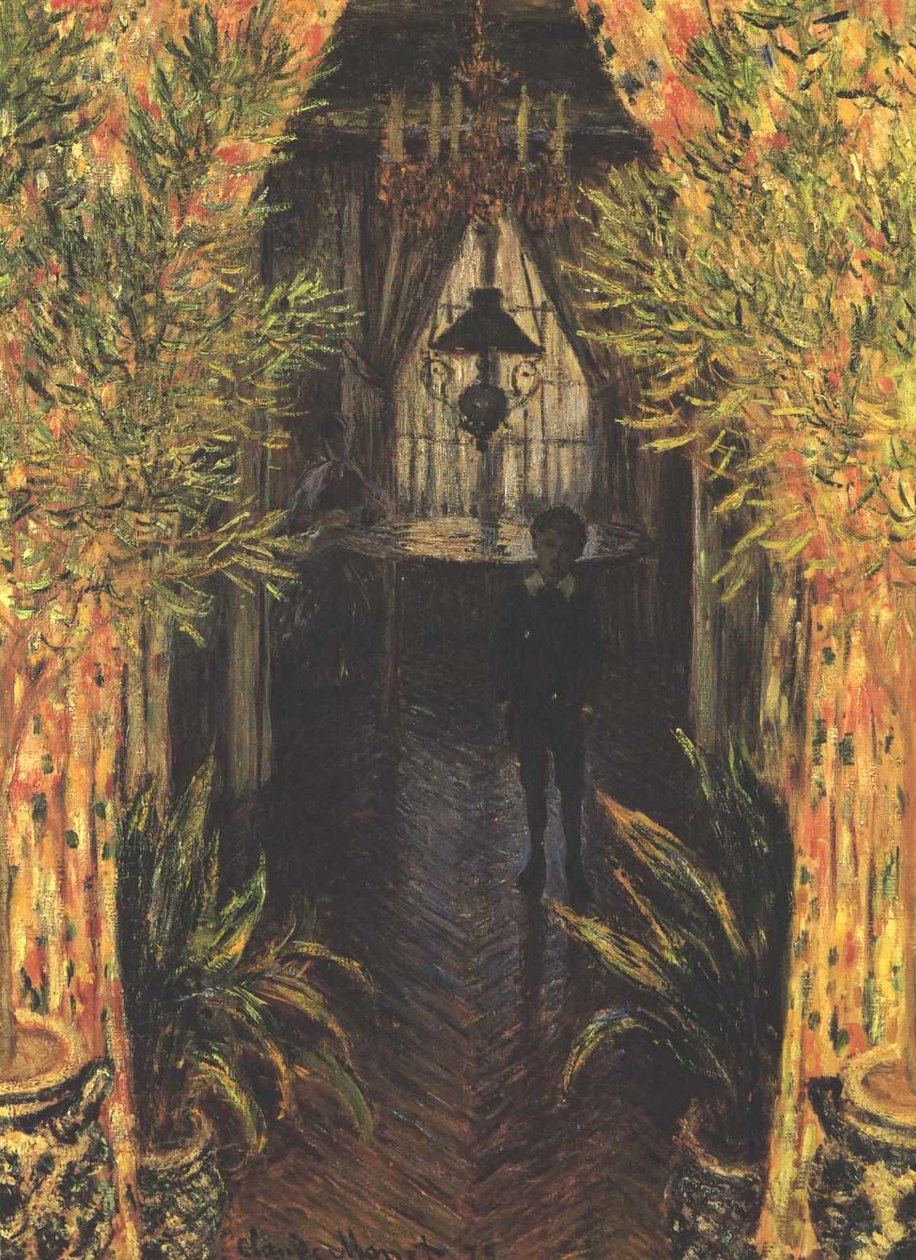Jean Monet dans la maison de l