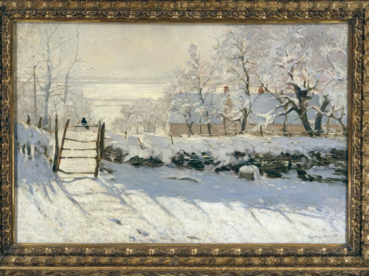 La pie - Claude Monet