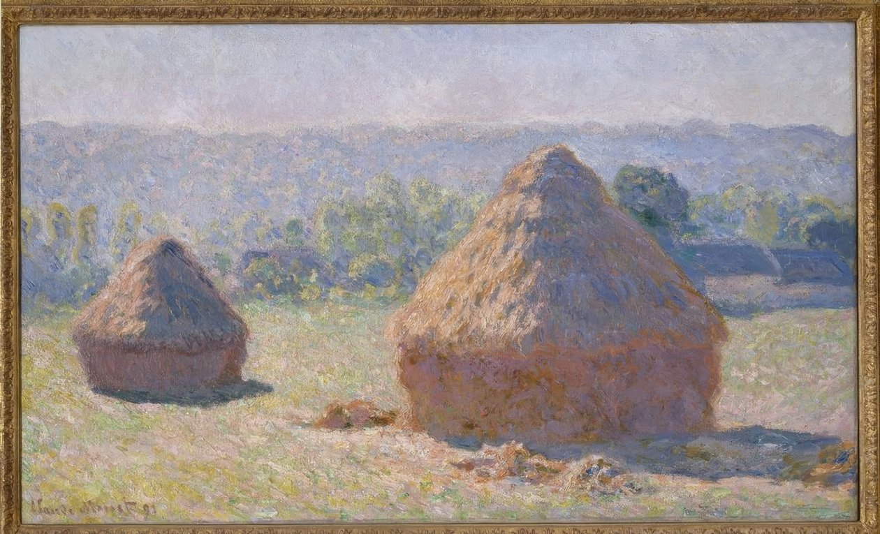Les meules, fin d’été - Claude Monet