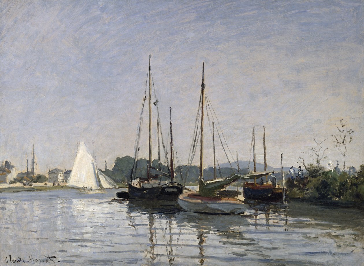 Bateaux de plaisance, Argenteuil, c.1872-3 - Claude Monet