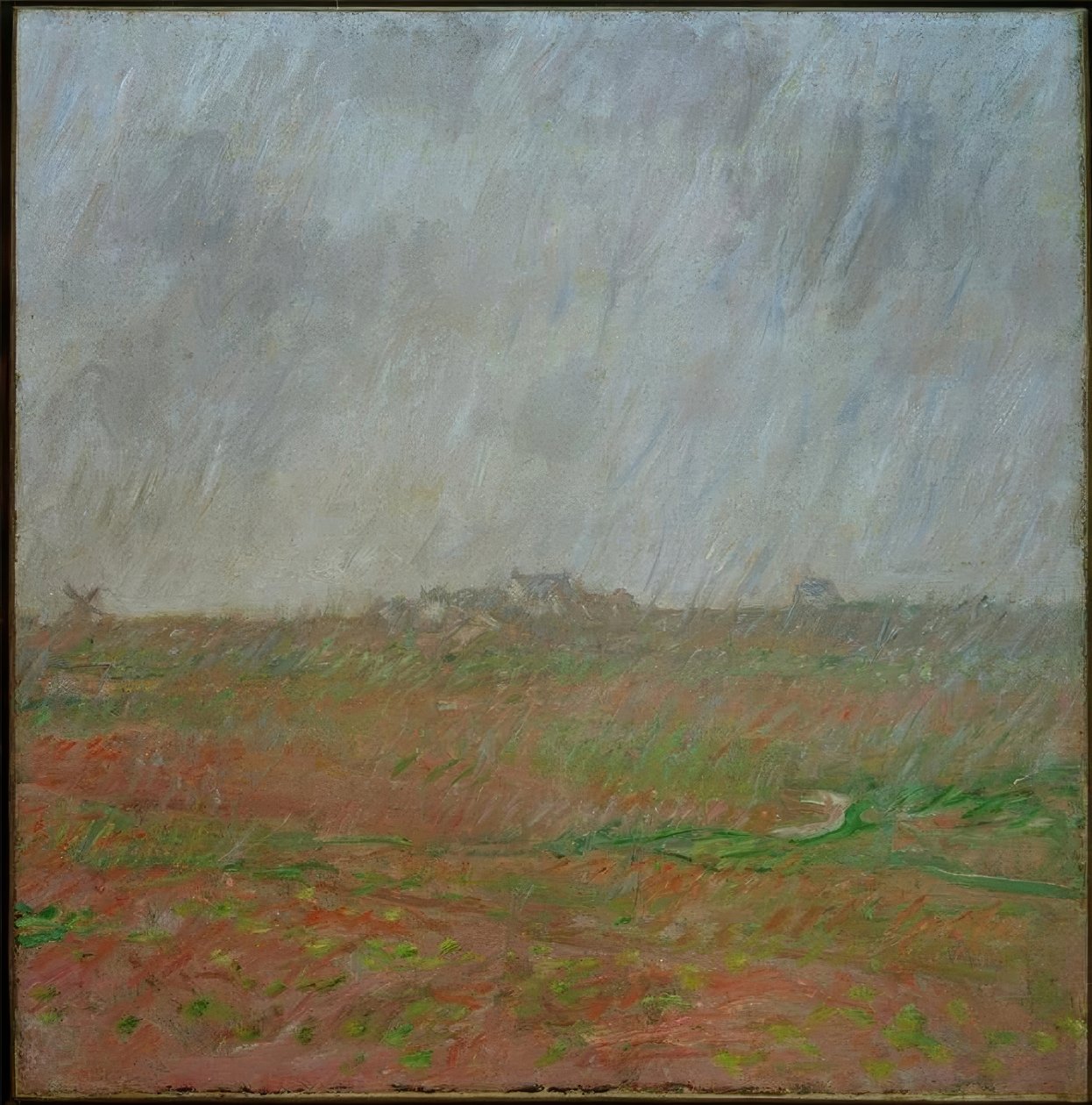 Pluie à Belle-Île - Claude Monet