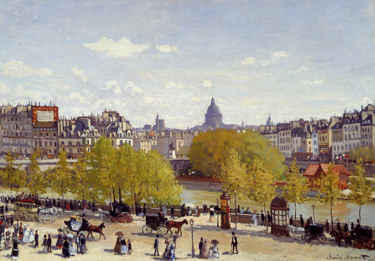 Quai du Louvre - Claude Monet