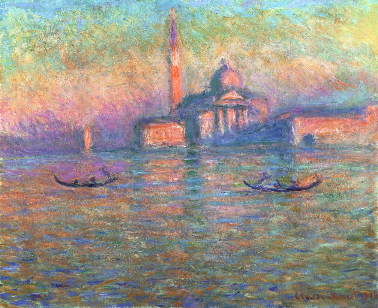 San Giorgio Maggiore, Venise, 1908 - Claude Monet