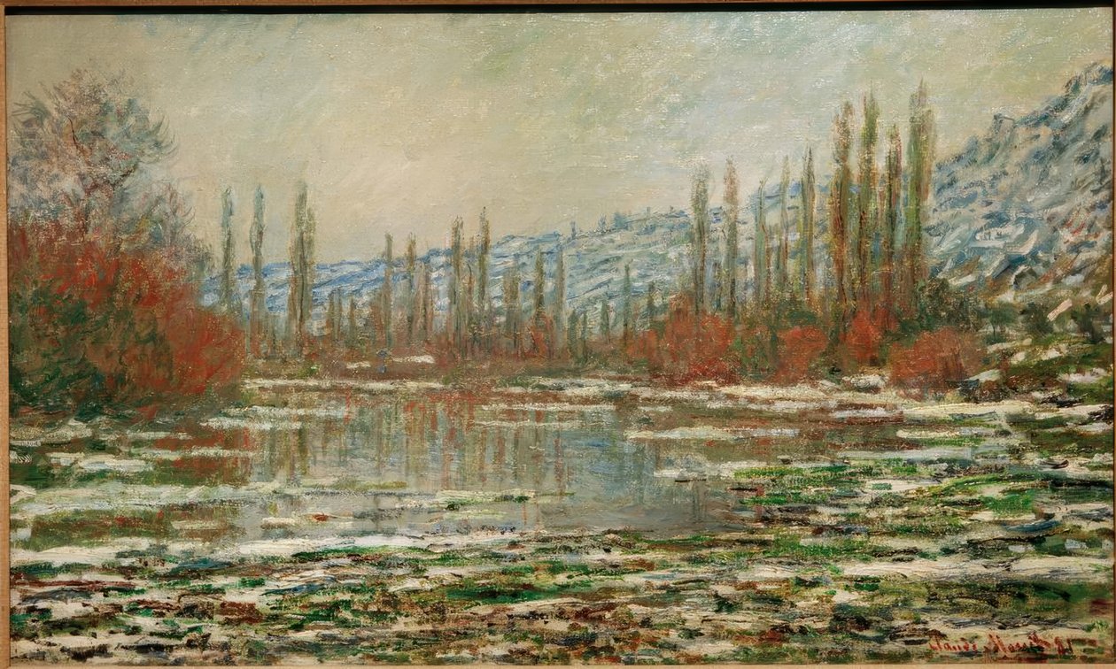Dégel à Vétheuil - Claude Monet
