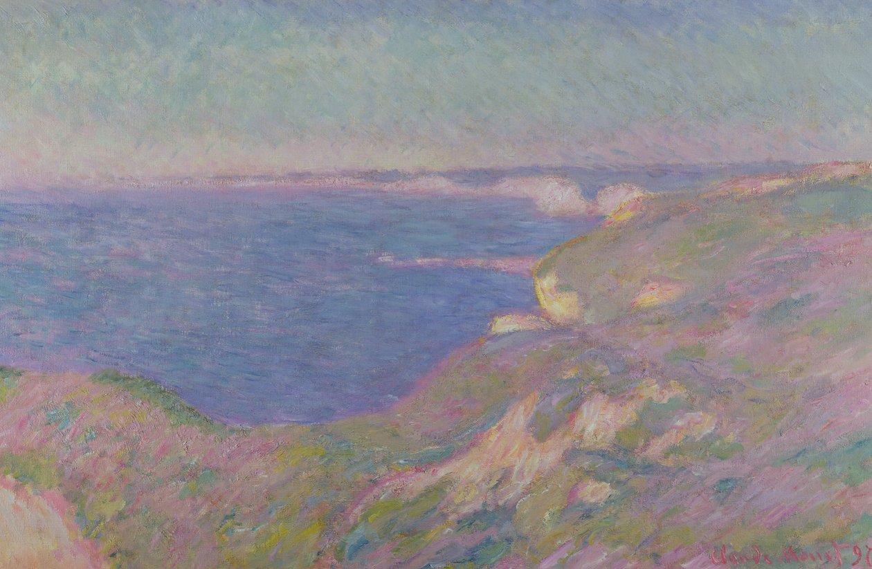 Les falaises près de Dieppe, 1897 - Claude Monet