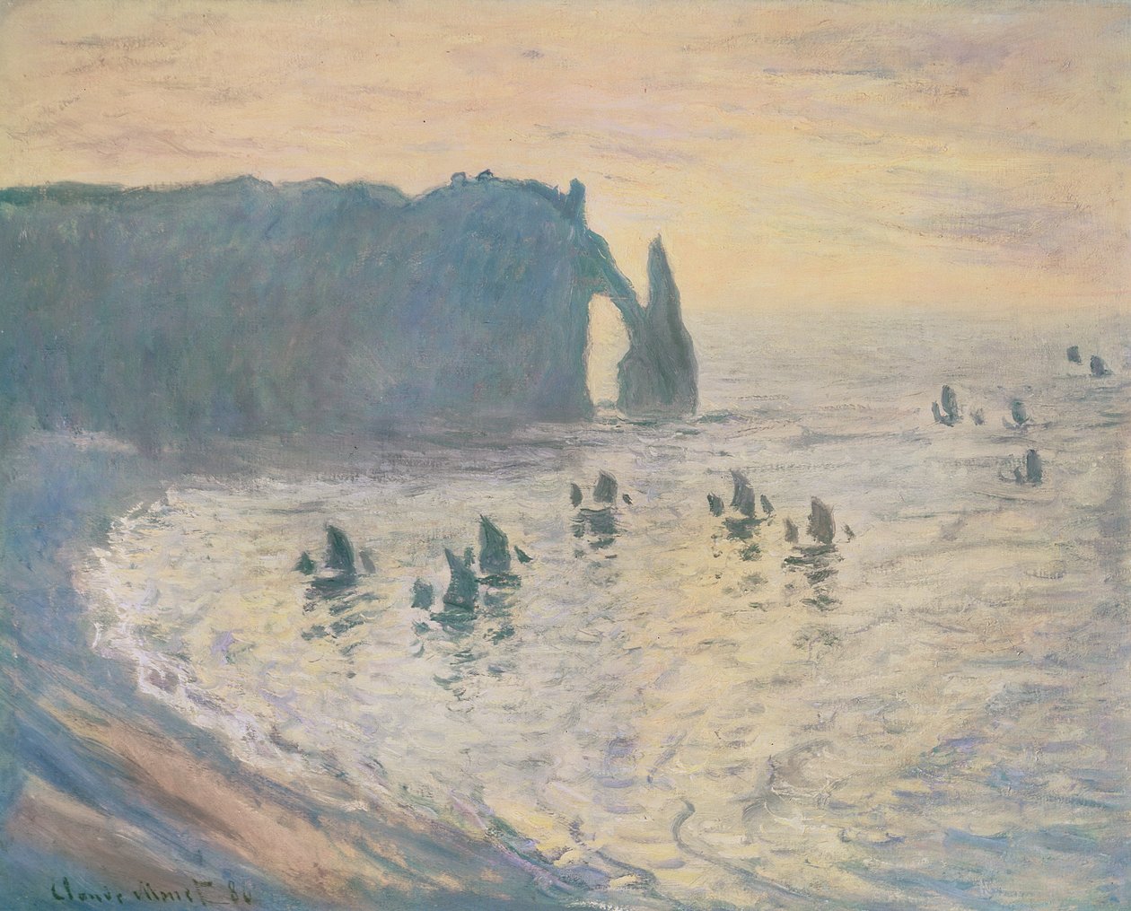 Les falaises d