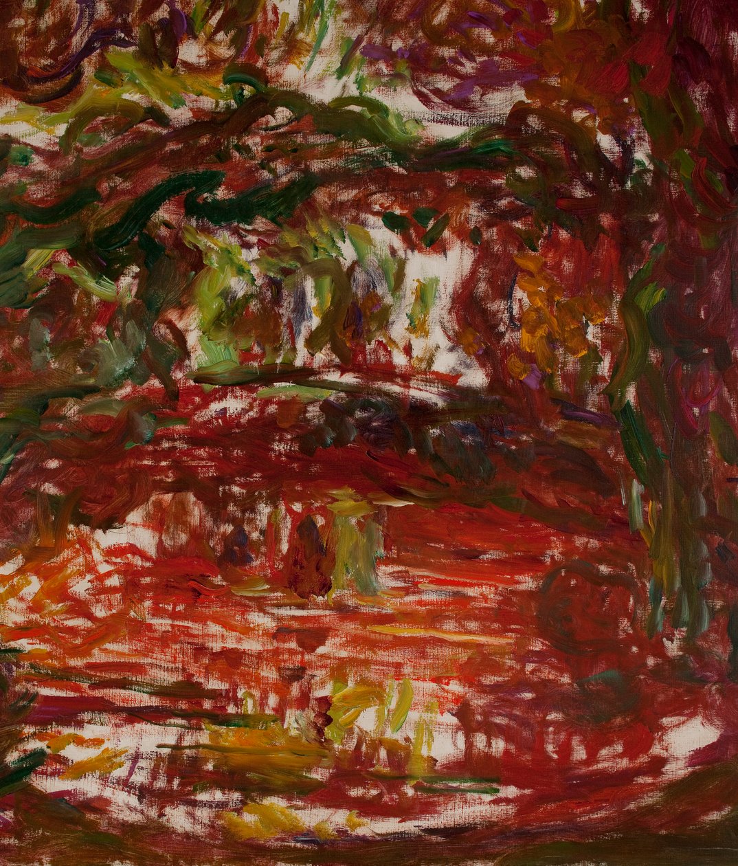 Le Pont Japonais à Giverny (détail) - Claude Monet