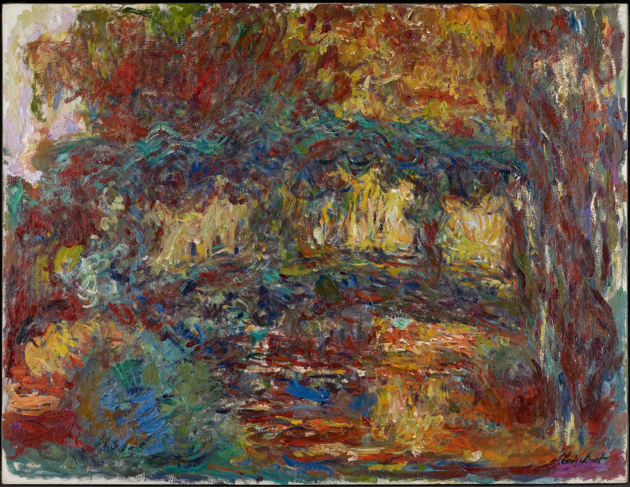 Le Pont Japonais, vers 1923-25 - Claude Monet