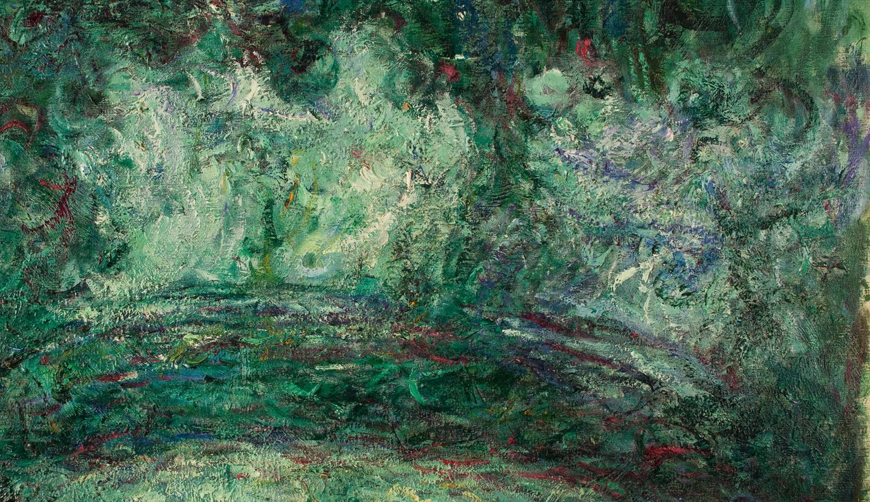 Le Pont Japonais (détail), 1918-19 - Claude Monet