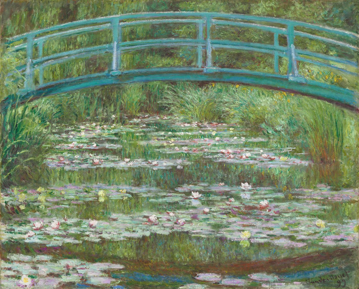 Le pont japonais, 1899 - Claude Monet