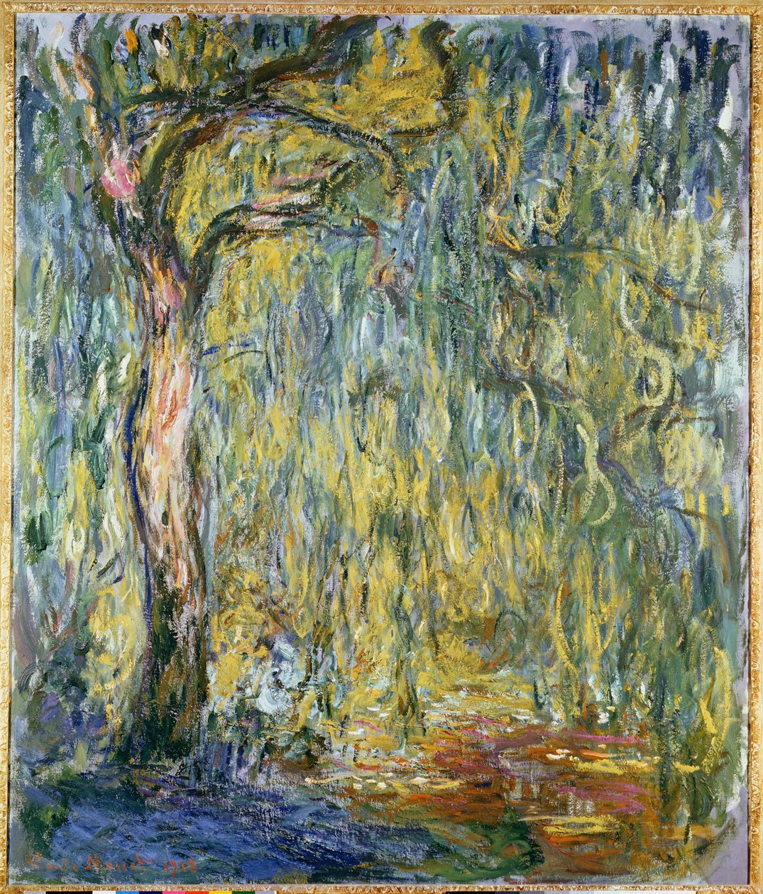 Le Grand Saule à Giverny, 1918 - Claude Monet