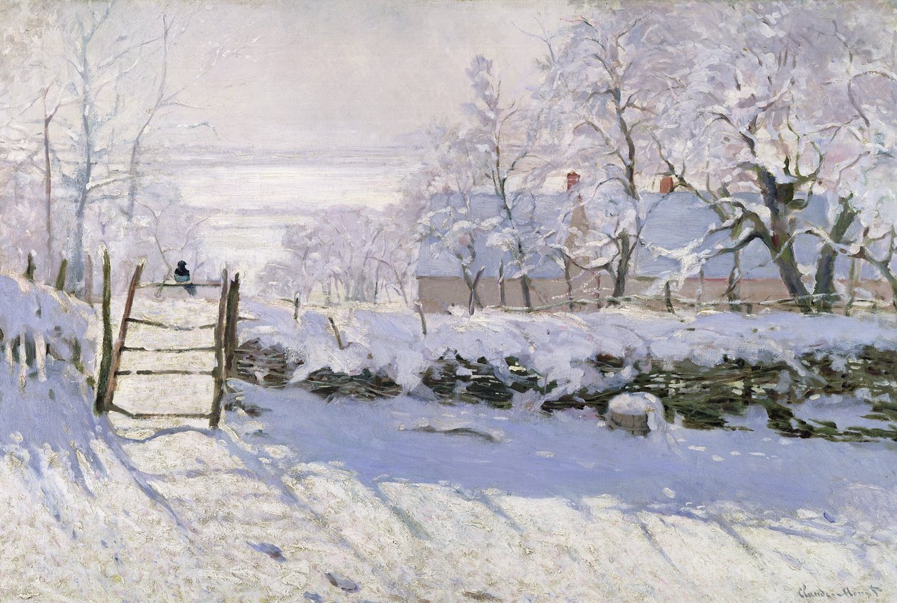 La Pie - Claude Monet