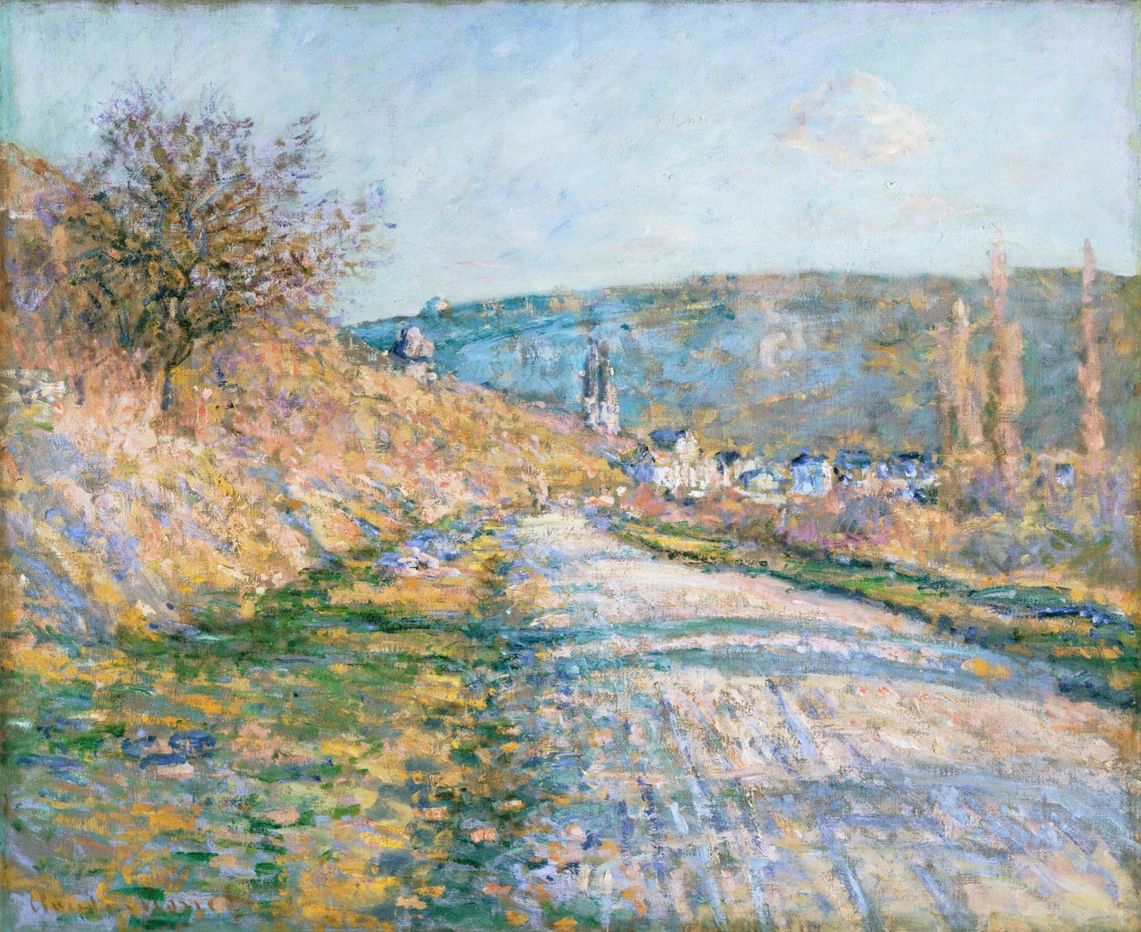 La route vers Vétheuil - Claude Monet