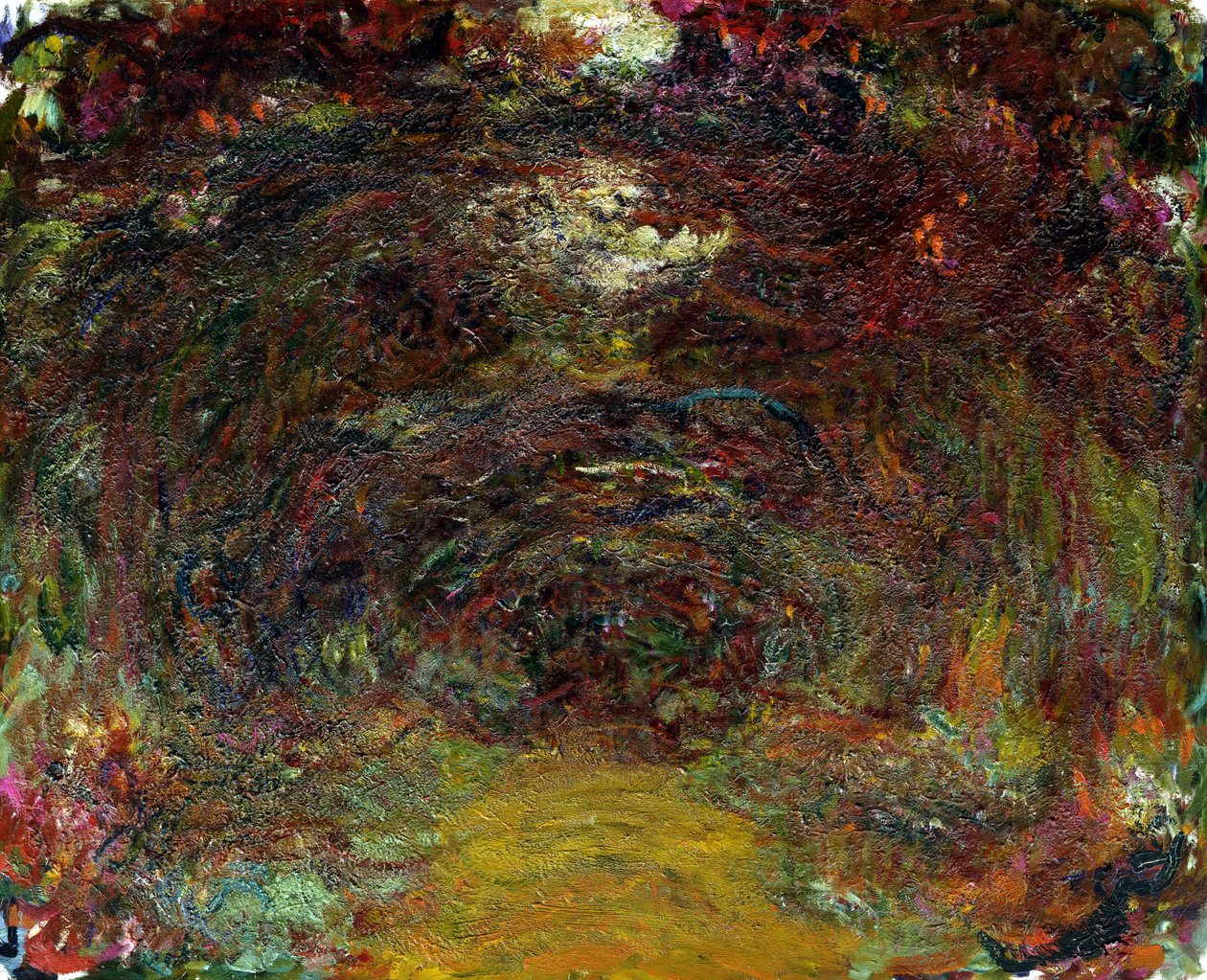 Le Chemin des Roses, 1920-22 - Claude Monet