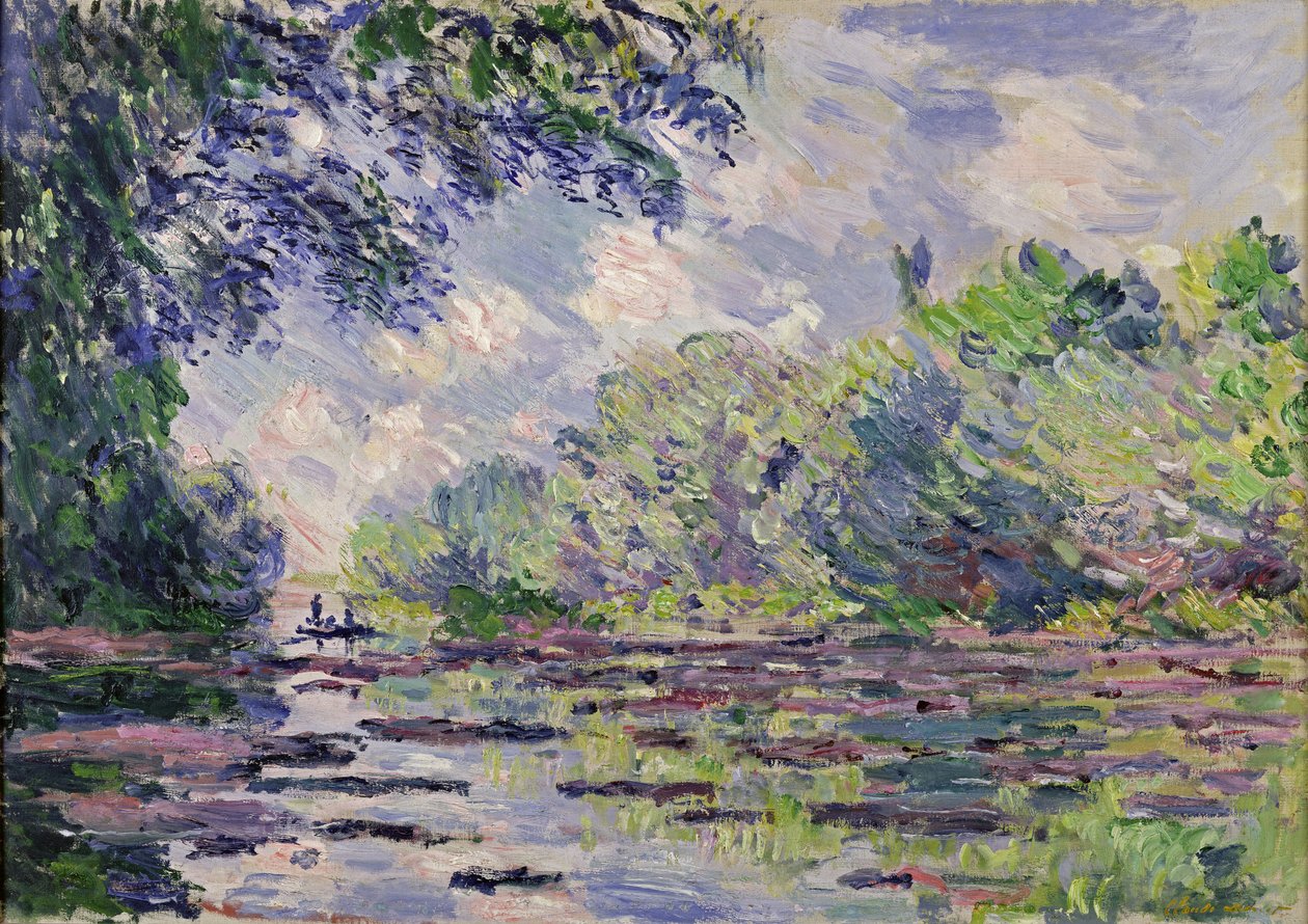 La Seine à Giverny, 1885 - Claude Monet