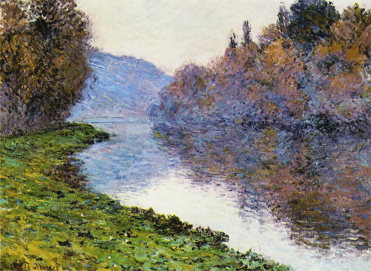 La Seine à Jenfosse, 1884 - Claude Monet