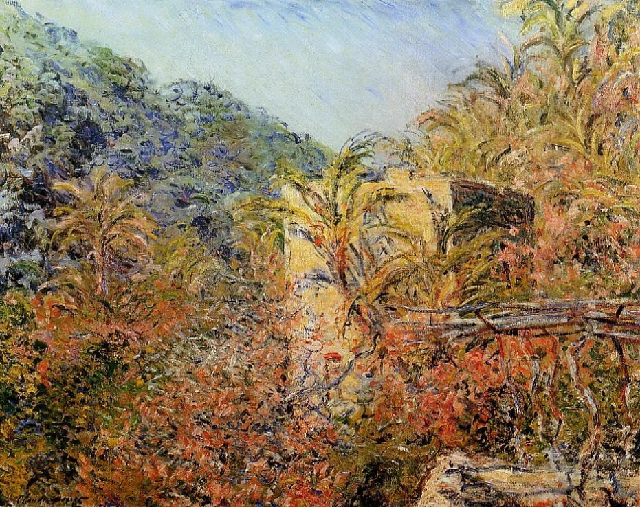 Vallée de Sasso. Effet de soleil - Claude Monet