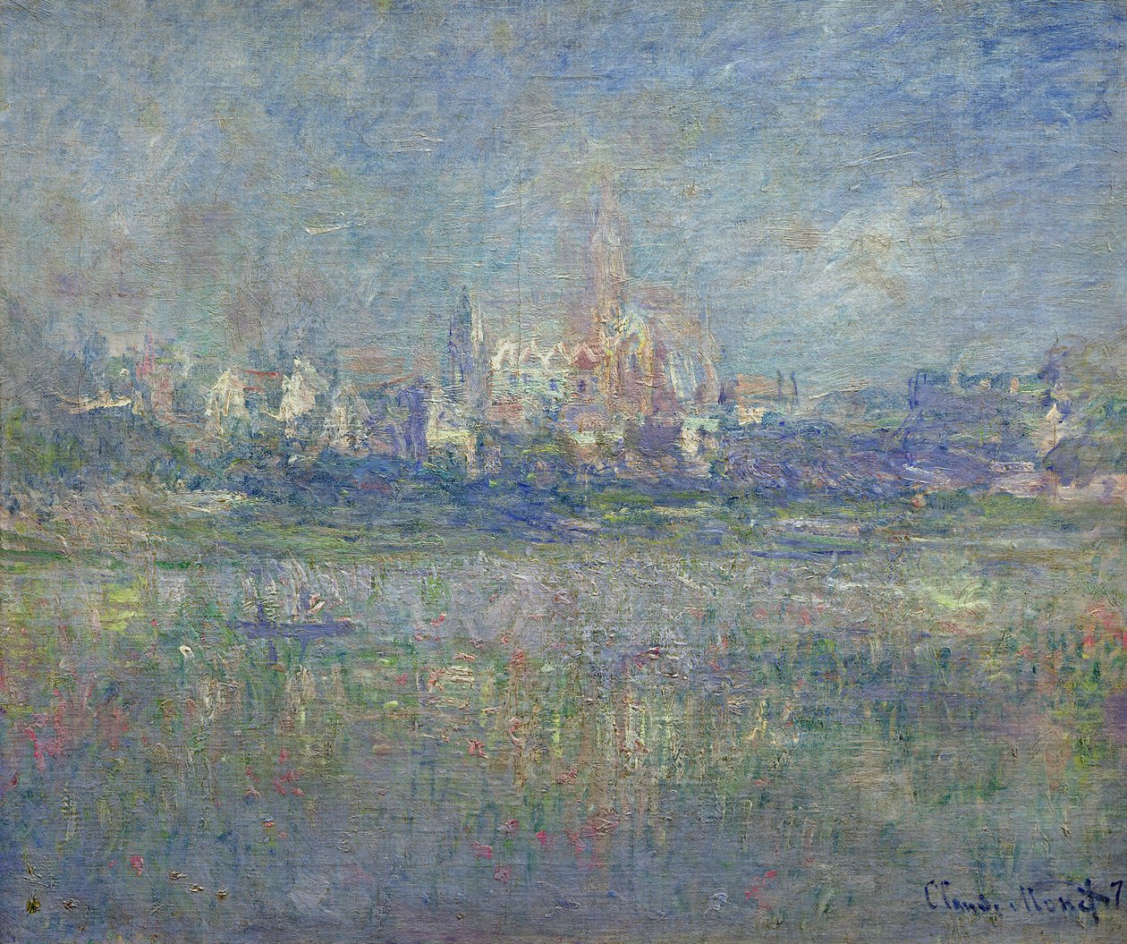 Vétheuil dans le brouillard, 1879 - Claude Monet