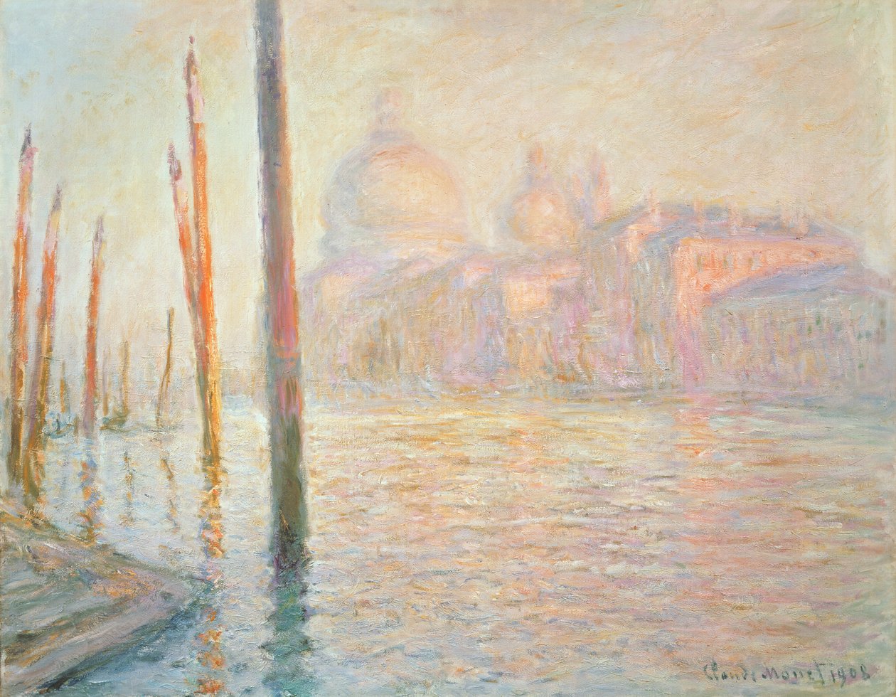 Vue de Venise, 1908 - Claude Monet
