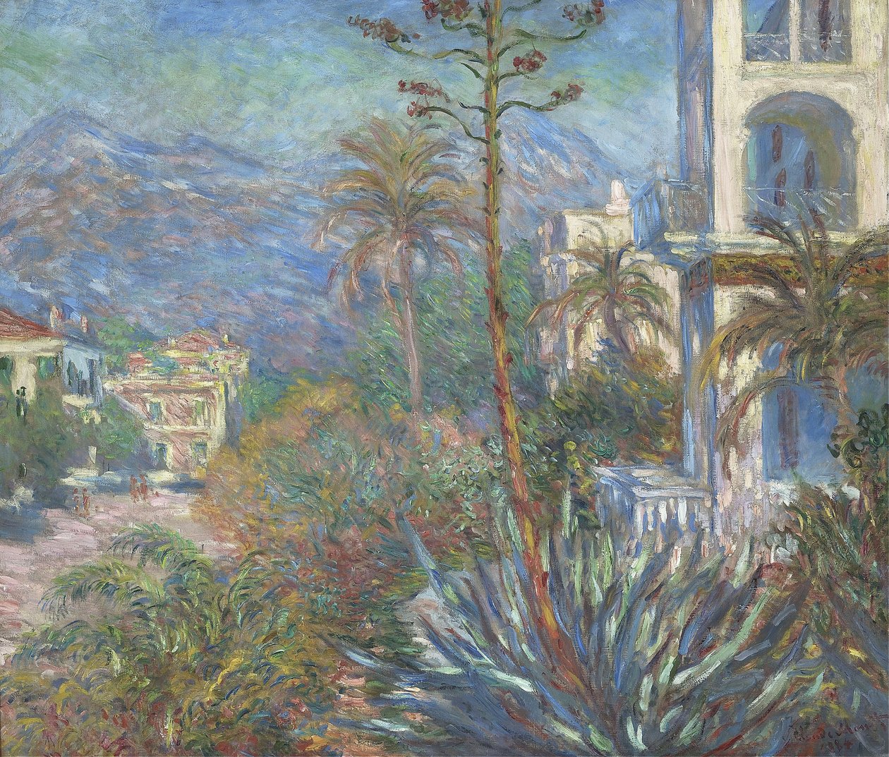 Villas à Bordighera, 1884 - Claude Monet