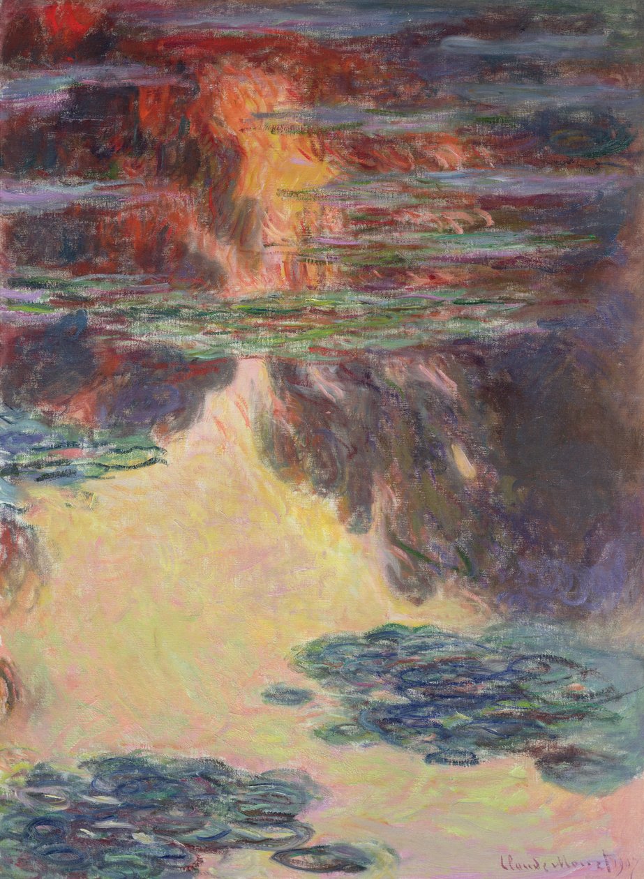 Nénuphars, 1907 (détail) - Claude Monet