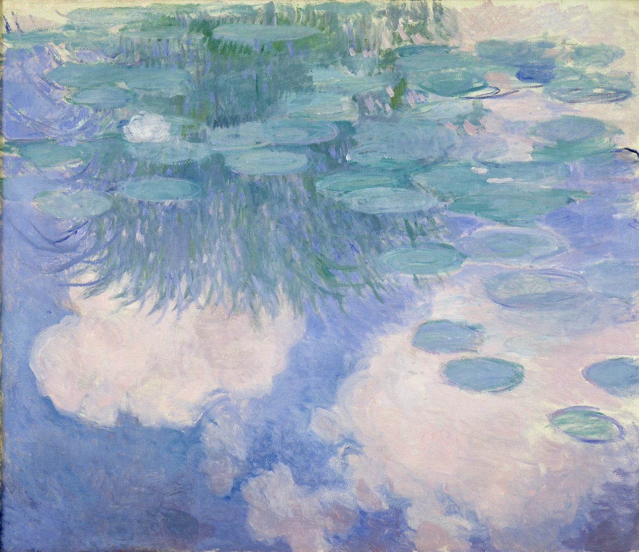 Nénuphars, 1914-17 (détail) - Claude Monet