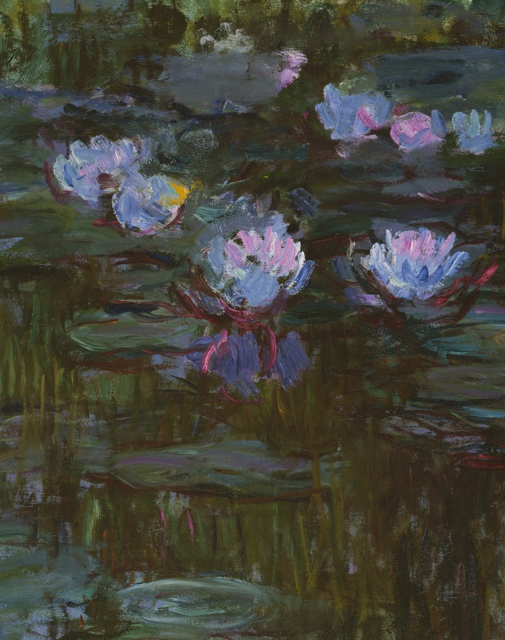 Nymphéas, 1914-17 (détail) - Claude Monet