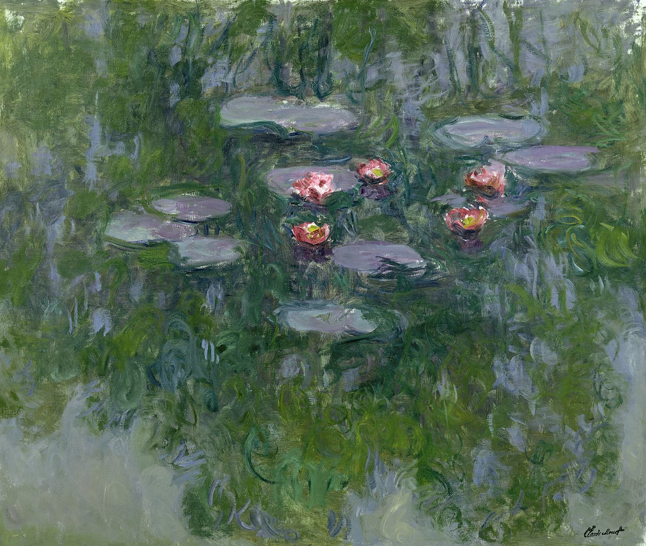 Nénuphars, 1916-19 - Claude Monet