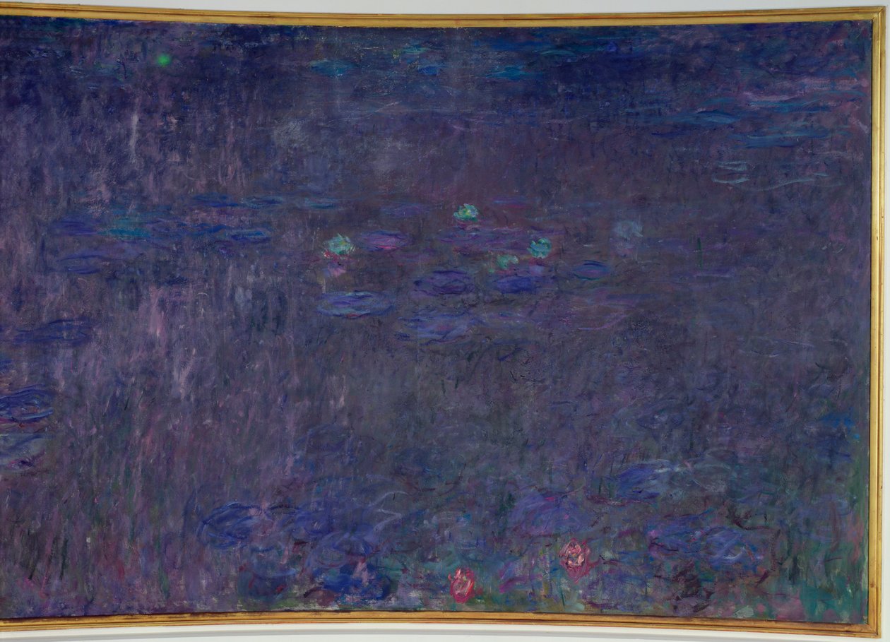 Nymphéas : Réflexions des arbres (détail) - Claude Monet