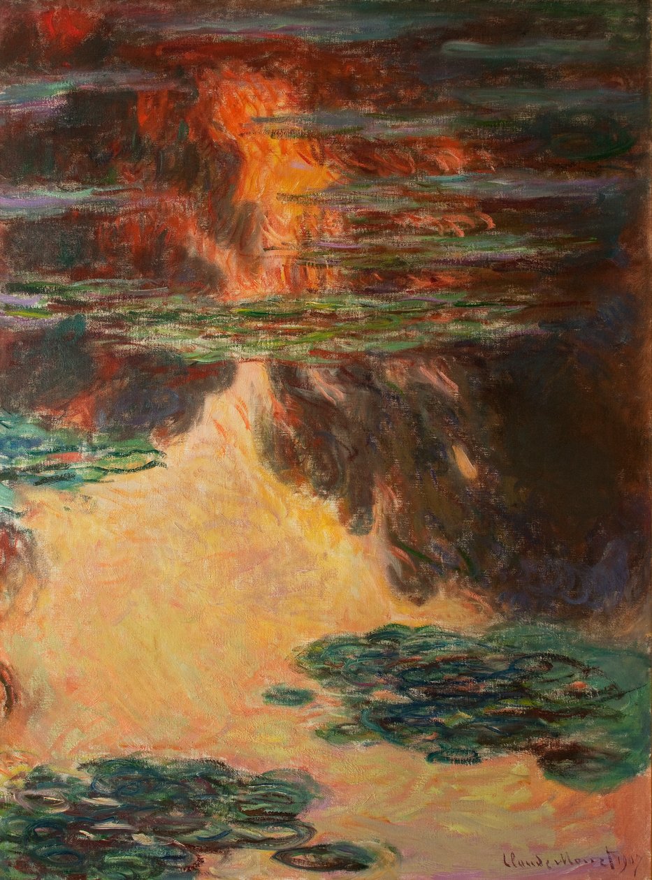 Nénuphars (détail), 1907 - Claude Monet