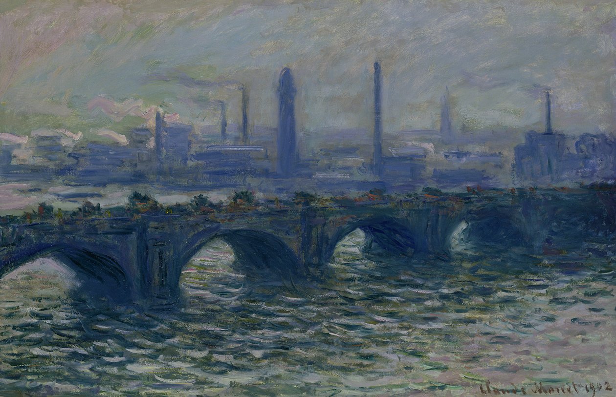 Pont de Waterloo - Claude Monet