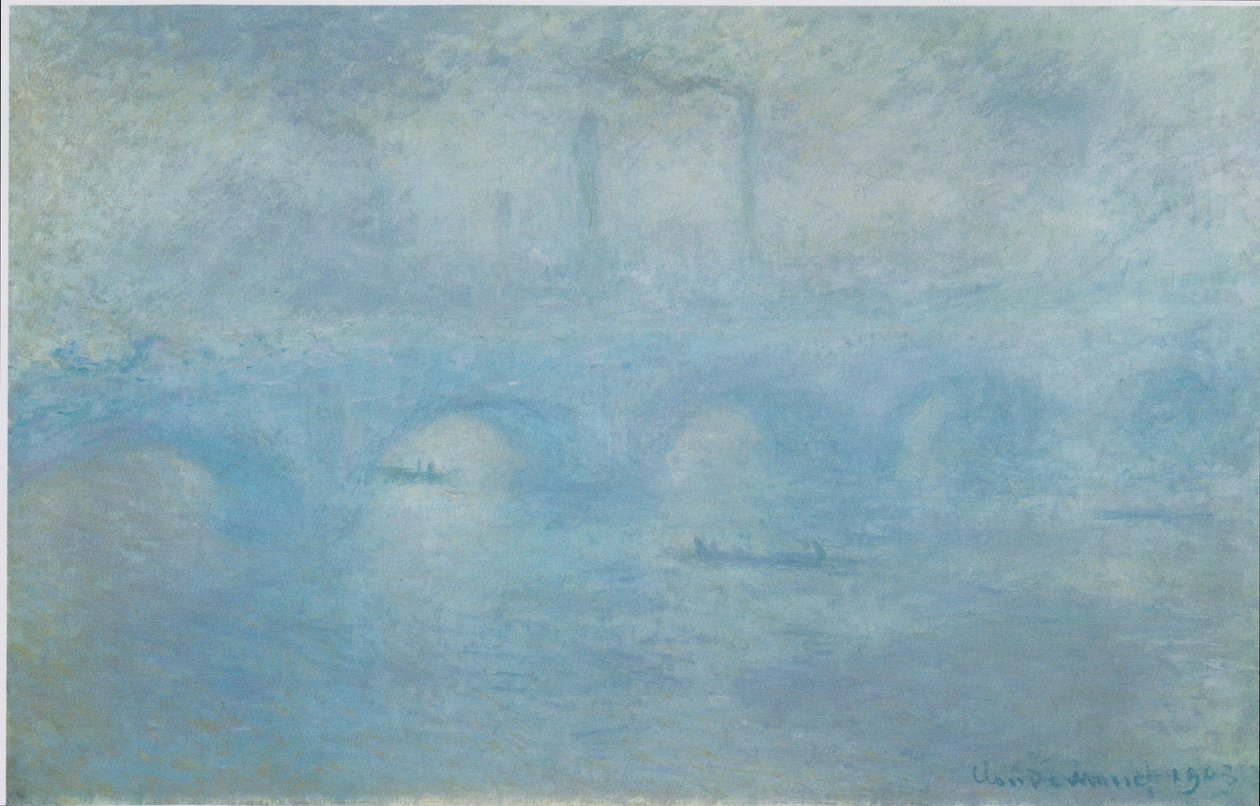 Pont de Waterloo - Claude Monet