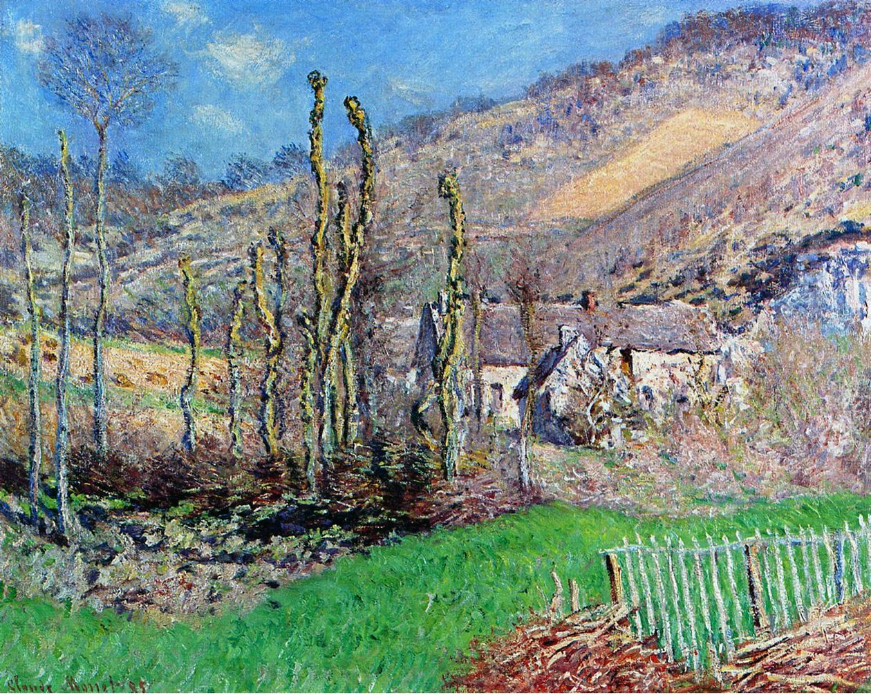 Hiver au Val de Falaise, Normandie, 1885 - Claude Monet