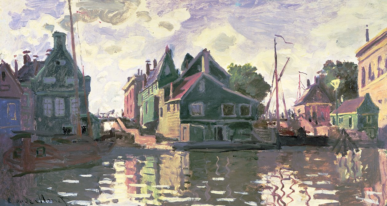 Zaandam - Claude Monet