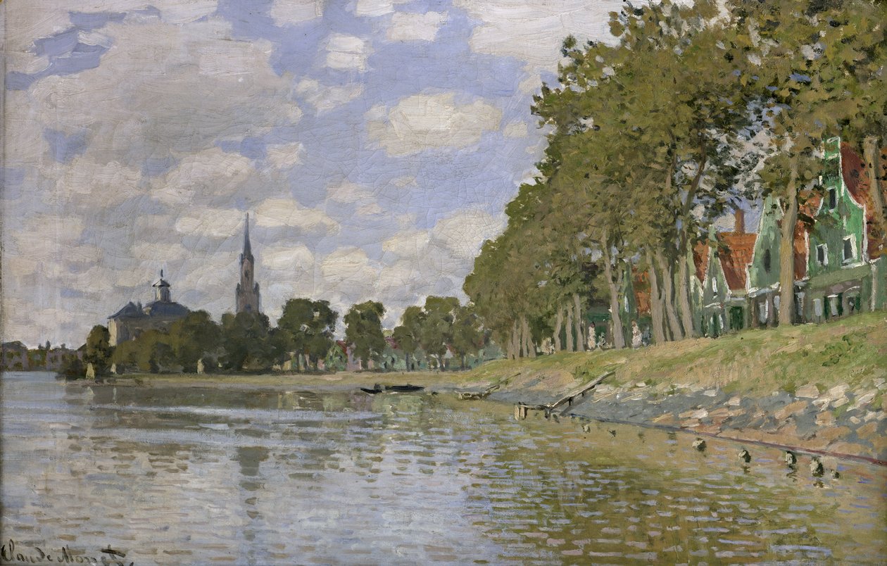 Zaandam (Hollande) - Claude Monet